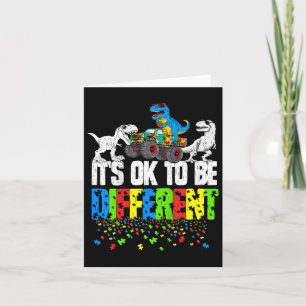 Kinder Es ist ok, verschiedene Autismus-Sensibilis Karte