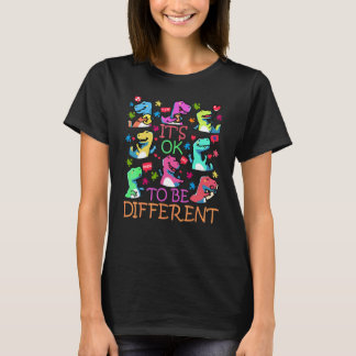 Kinder Es ist okay anders zu sein Autismus-Bewusst T-Shirt