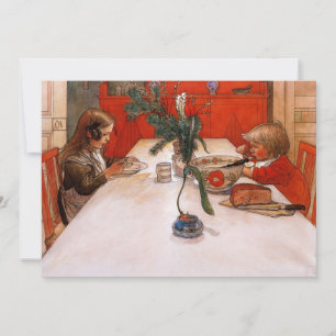 Kinder essen Abendessen