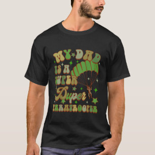 Kinder Fallschirmjäger Daddy mir mein Vater ist ei T-Shirt