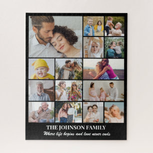 Kinder Familien-Fotocollage 15 Bilder 8x10 16x20