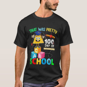 Kinder feiern Leistung 100. Schultag T-Shirt