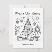 Kinder Festliche Farbbildhauerei Frohe Weihnachten