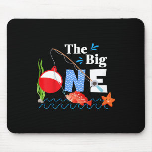 Kinder Fischen Der Große Eine Jahr 1. Erste Geburt Mousepad