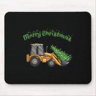Kinder frohe Weihnachten (Frontlader) Mousepad