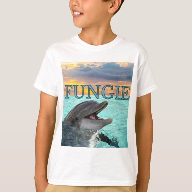 Kinder Fungie der Dolphin-T - Shirt (Vorderseite)