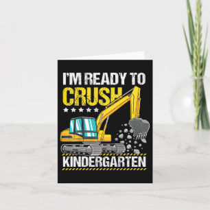 Kinder, für die ich bereit bin, den Kindergartenba Karte