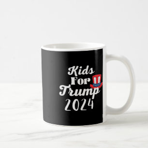 Kinder für die Wahl Trumps 2024 1 Kaffeetasse
