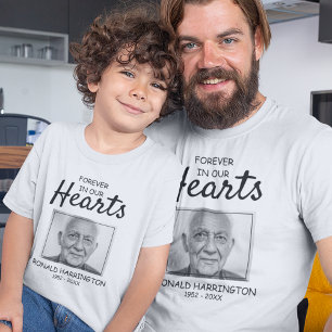 Kinder für immer in unserem Herzen   Foto Memorial T-Shirt