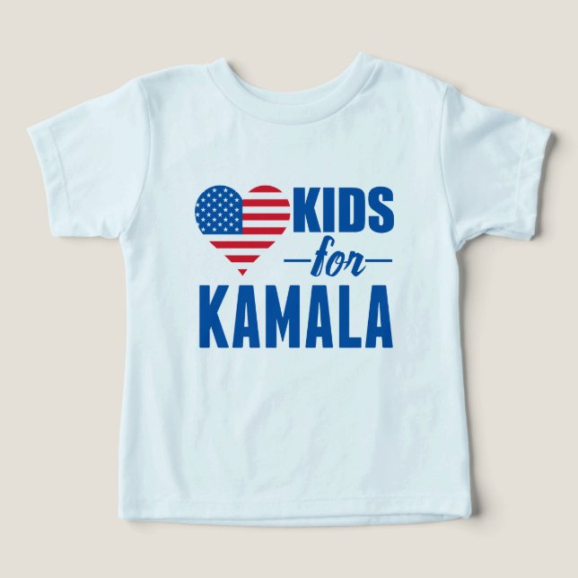 Kinder für Kamala Niedliche Demokraten (Design Vorderseite)