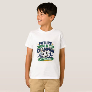 Kinder Fußball Weltmeisterschaft T-Shirt