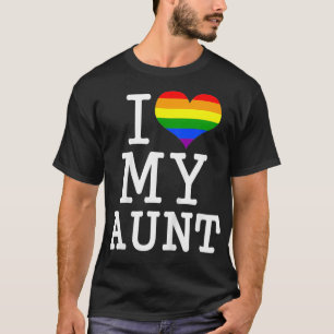 Kinder Gay Auntie Baby Kleidung I Liebe meine Tant T-Shirt
