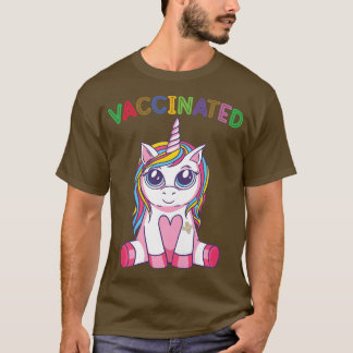 Kinder geimpft für Kinder Mädchen Jungen Niedlich  T-Shirt