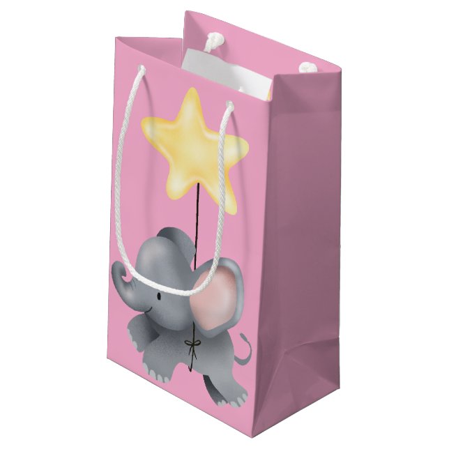 Kinder-Geschenktasche Kleine Geschenktüte (Rückseite Schrägansicht)
