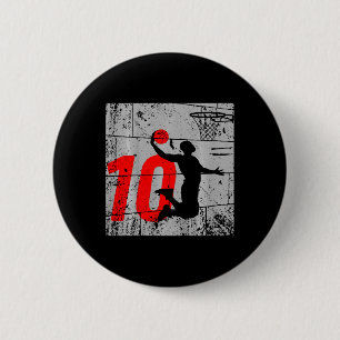 Kinder gestört 10 Jahre alt 10. Bysketbyll Geburt Button