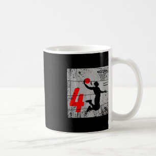 Kinder gestört 4 Jahre alt 4 Jahre Basketball Gebu Kaffeetasse