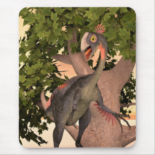 Kinder Gigantoraptor Dinosaurier Abenteuer Kunst Mousepad