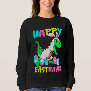 Kinder glücklich Eastrawr T Rex Dinosaur Kleinkind Sweatshirt