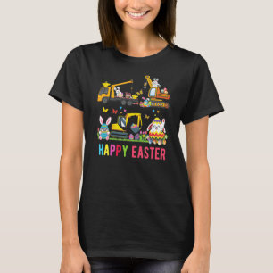 Kinder glückliche Osterbaukrane LKW Jungen 1 T-Shirt