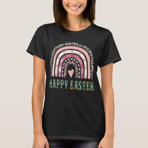 Kinder glücklicher Ostertag Regenbogen Bunny Egg B T-Shirt