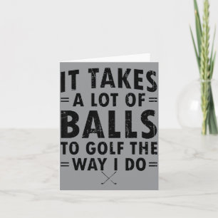 Kinder Golfer Vater Sohn Vaters Golf Junge Vater T Karte