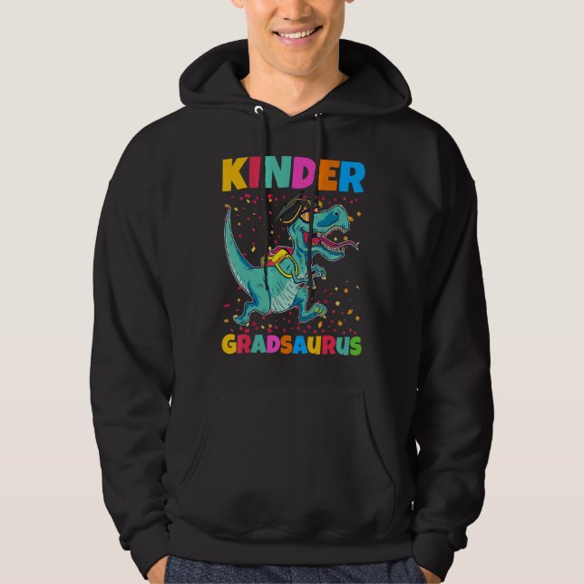 Kinder Gradsaurus Abschluss Hoodie (Vorderseite)