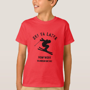Kinder Grafik Skate-Shirt T-Shirt