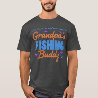 Kinder Grandpas Fischen Buddy T Kinder Fischen Jun T-Shirt