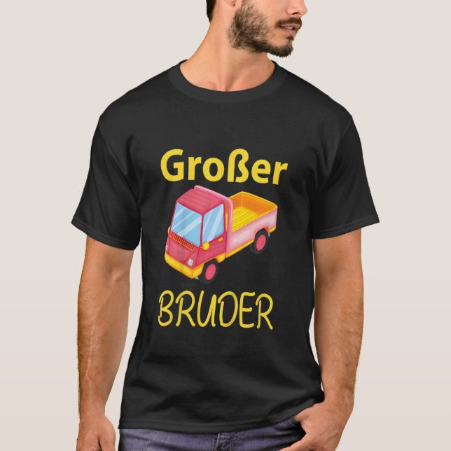Kinder Große Brüder 2023 Junge Geschwister 4 T-Shirt (Vorderseite)
