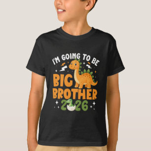 Kinder Großer Bruder 2026 Ich werde Großer Bruder  T-Shirt