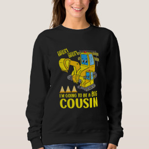 Kinder großer Cousin Bagger werde ich ein großer C Sweatshirt