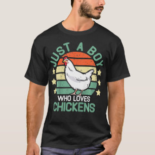 Kinder Hähnchen Shirt Kinder nur ein Junge, der Li