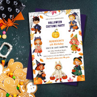 Kinder Halloween 5. Geburtstagsparty Kostüm Kürbis