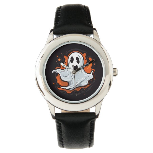 Kinder Halloween Ghost Watch Armbanduhr (Vorderseite)