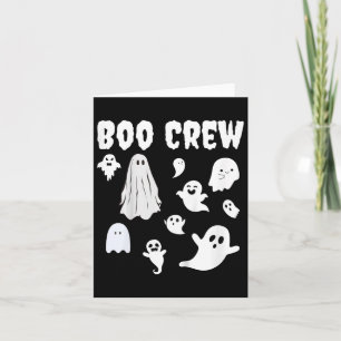 Kinder Halloween Kids Motif Boo Crew Karte
