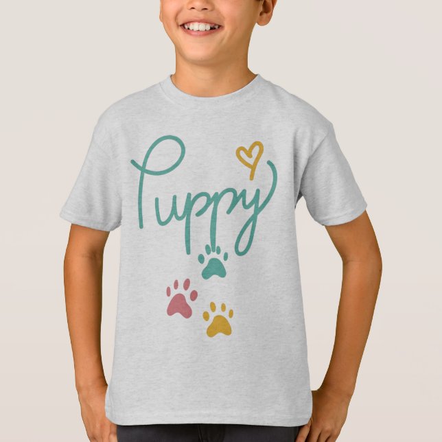 Kinder Hanes TAGLESS® T-Shirt (Vorderseite)