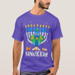 Kinder Hanukkah Pajamas für Kinder Jungen Mädchen T-Shirt<br><div class="desc">Kinder Hanukkah Pajamas für Kinder Jungen Mädchen Jüdischer Pfau Hanukkah.</div>