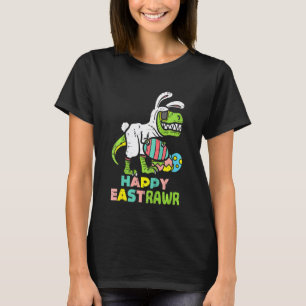 Kinder Happy Eastrawr Trex Osterfest Bunny Egg Fun T-Shirt