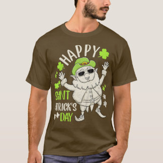 Kinder Happy St Patricks Day Leprechaun Kleeblatt T-Shirt