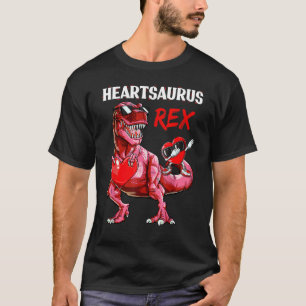 Kinder Heartsaurus Rex Dab Heart Dino Kleinkind Bo T-Shirt
