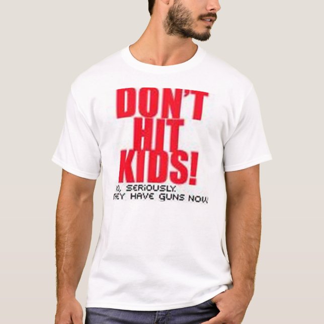 Kinder heute T-Shirt (Vorderseite)