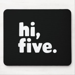 Kinder Hi 5. Geburtstagsparty 5 Jahre alt Mousepad