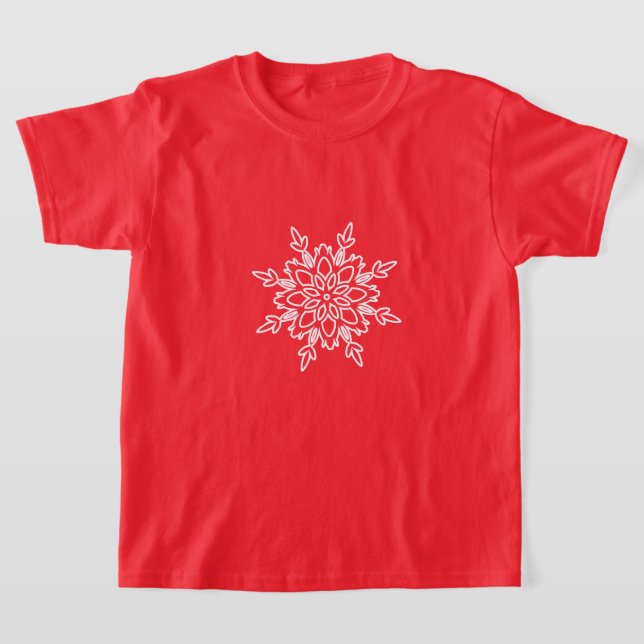 Kinder Holiday Top Snowflake (Ablage )
