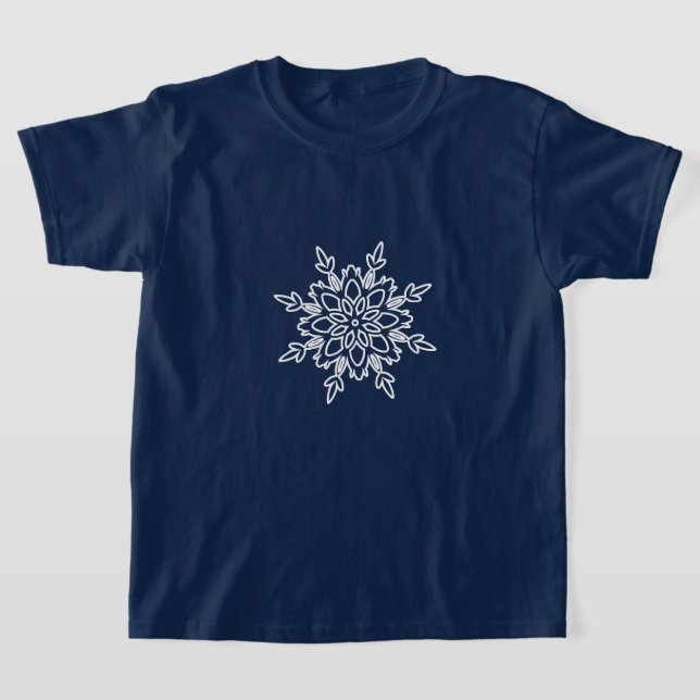 Kinder Holiday Top Snowflake (Ablage )
