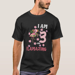 Kinder ich bin 3 und erstaunlich lustig 3. Geburts T-Shirt