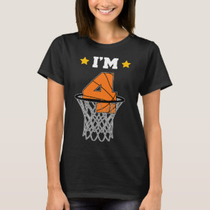 Kinder ich bin 4 Bysketbyll Thema Geburtstagsparty T-Shirt