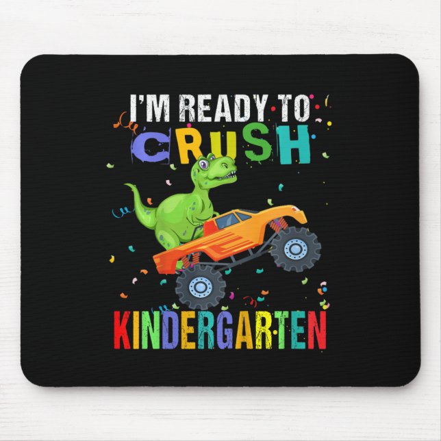Kinder, ich bin bereit, den Kindergarten-Dinosauri Mousepad (Vorne)