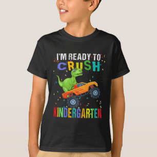 Kinder, ich bin bereit, den Kindergarten-Dinosauri T-Shirt