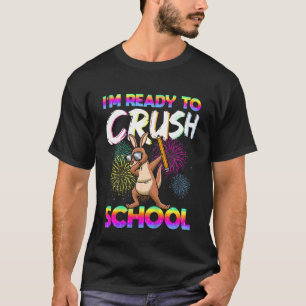 Kinder Ich Bin Bereit Den Schultag Zu Knacken Tage T-Shirt