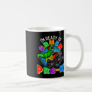 Kinder, ich bin bereit, den Vorkindergarten-Dinosa Kaffeetasse